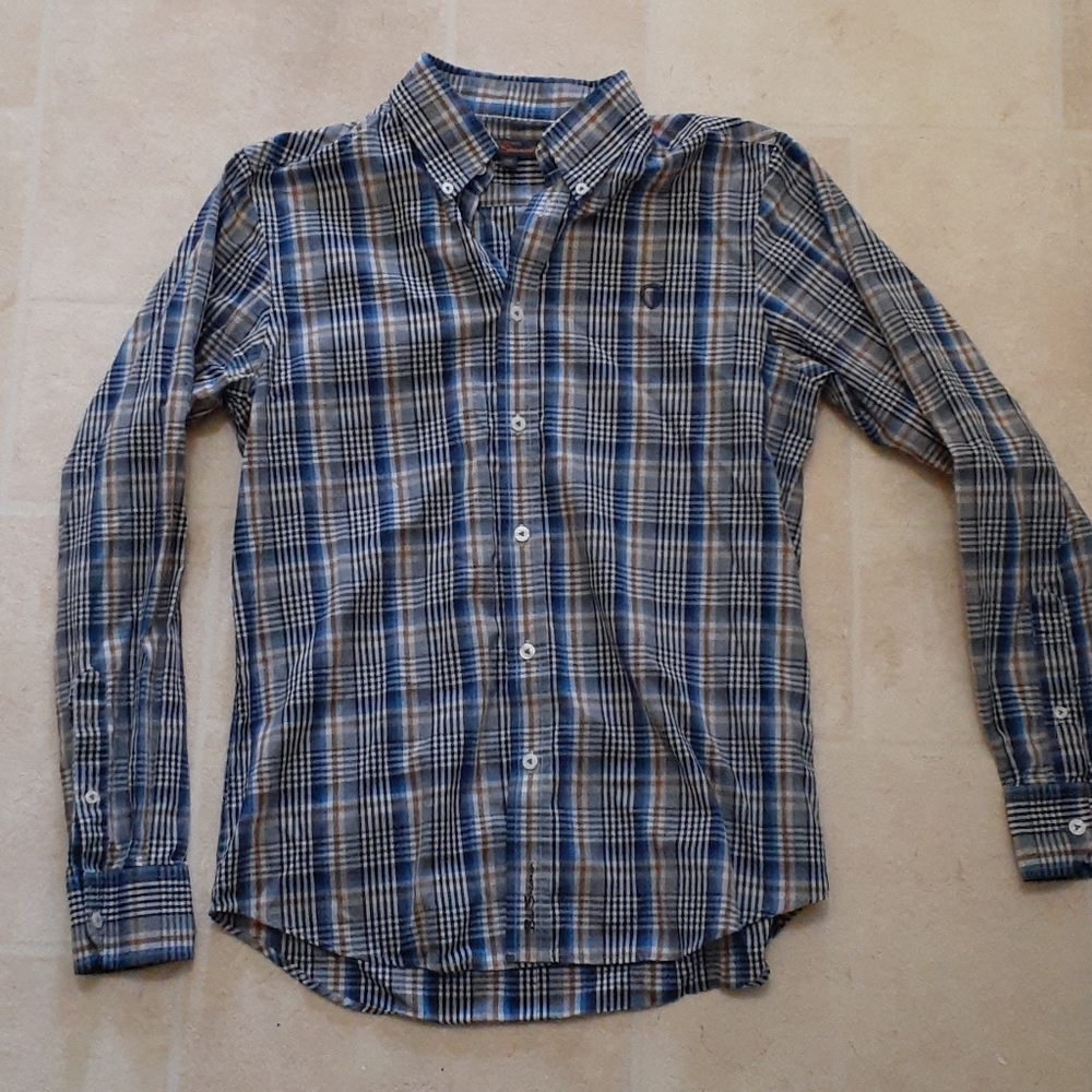 Plaid button down